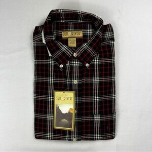 Sun River Men’s Plaid Long Sleeve Shirt